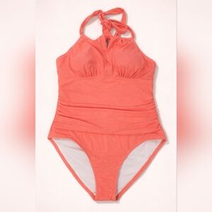 Coral Kids One Piece Swimsuit
